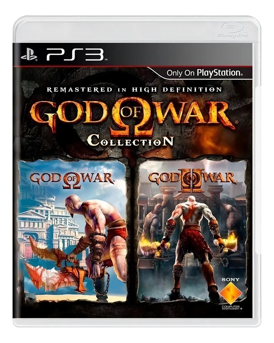 God of War Collection para PS3 - Ação e Aventura
