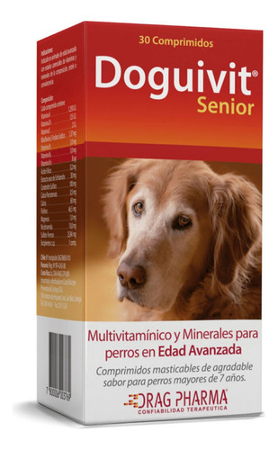 Doguivit Senior Suplemento Multivitamínico 30 Comprimidos