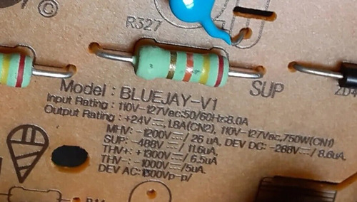 Tarjeta Fuente Poder Samsung M2070 Jc9802554a Rtp3165 (Usado)