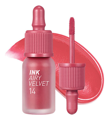 Tinta De Labios Ink Airy Velvet N° 14 Rosy Pink  Peripera