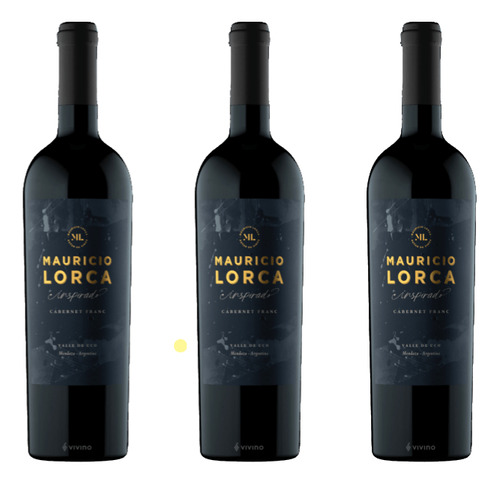 Vino Lorca Inspirado Cabernet Franc Caja 3x750ml