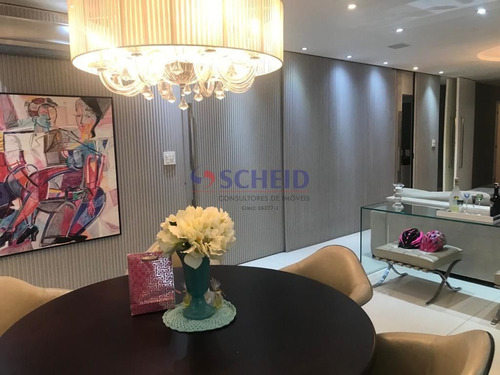 Oportunidade, Magnifico Apartamento Todo Mobiliado No Fantástico Condomínio Domínio Marajoara - Mr74283
