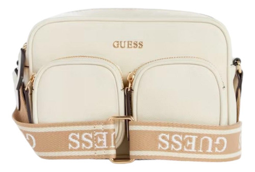 Bolso Guess Bandolera Pennywise Con Cremallera Superior