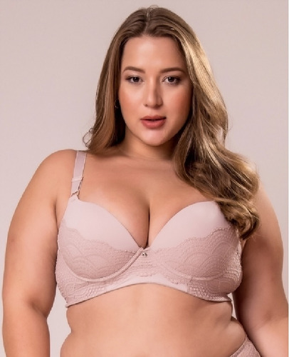 Sutiã Plus Size Rendado Nayane Lingerie - Ref. Sp281