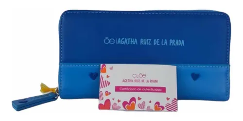 Cloe Cartera Mujer Azul Agatha Ruiz De La Prada Original Cuotas