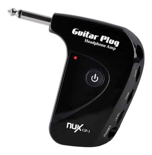 Nux Gp1 Amplificador Audifonos P/guitarra Plug Headphones