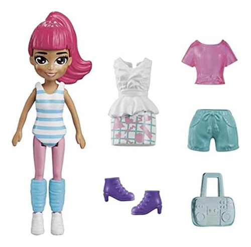 Set Mini Muñeca Margot Con Accesorio Juguete Polly Pocket ;o