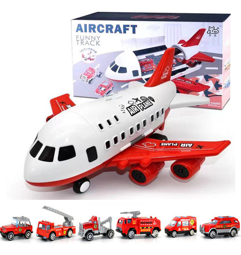 Caja De Almacenamiento Modelo Transport Plane Toys