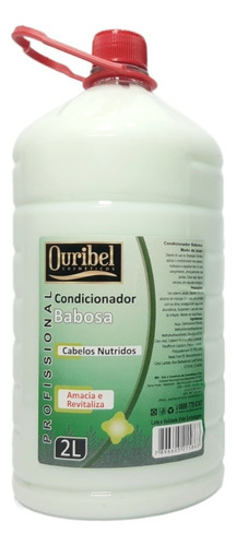  Condicionador Para Salão De Beleza Ouribel 2lt De Babosa