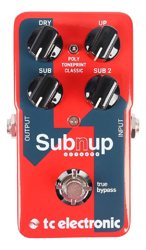 Pedal De Efecto Tc Electronic Sub'n'up Octaver Playback