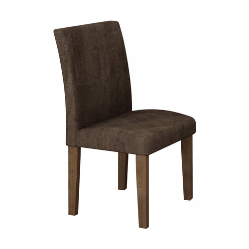 Mesa De Jantar Tampo De Vidro E 4 Cadeiras Classic Cel Ch