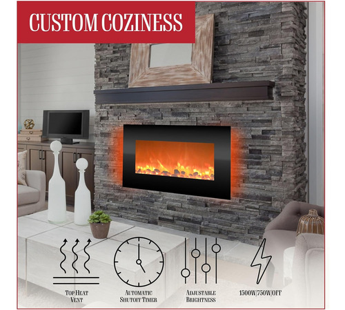 Chimenea Artificial De Pantalla Calentador De Control Remoto