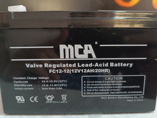 Batería 12v / 12ah