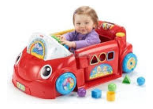 Carrito De Aprendizaje Fisher Price Rojo Caja Sellada Nue! (Usado)