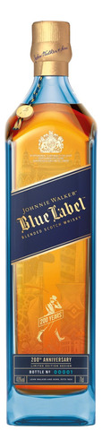 Johnnie Walker 200 Years Blended Blue Label Reino Unido 750 mL