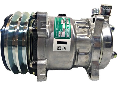 Compressor Ar Cond 5h14 Sanden 12v 8 Orelhas 2a Original