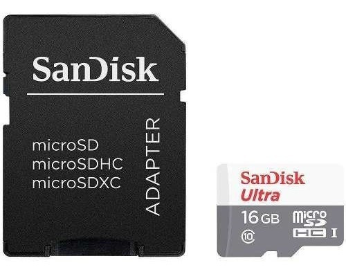 Cartao Memória Micro Sd Ultra 16gb Class 10 80mb/s Lacrado
