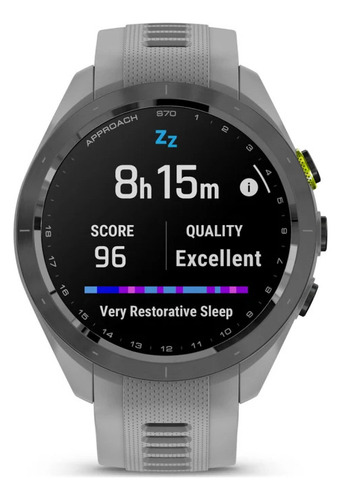 Reloj Gps Garmin Approach S70 42mm Color De La Caja Gris Color Del Bisel Negro