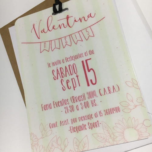 Pase Vip Simil Pvc Inv 15 Años Tarjeta Credenciales X10