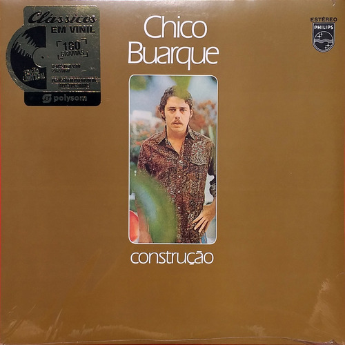 Lp Chico Buarque - Construção (2018) Lacrado
