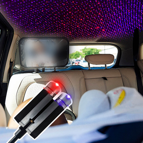 Luz Usb Star Para Coche, Música Para Coche, Control De Voz,