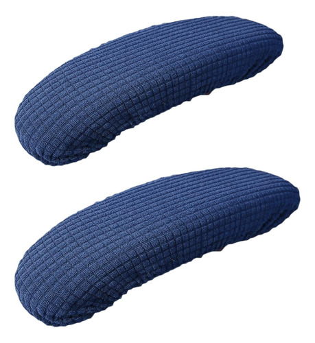 1 Par De Fundas Para Apoyabrazos De Azul Los 25-33cm Azul