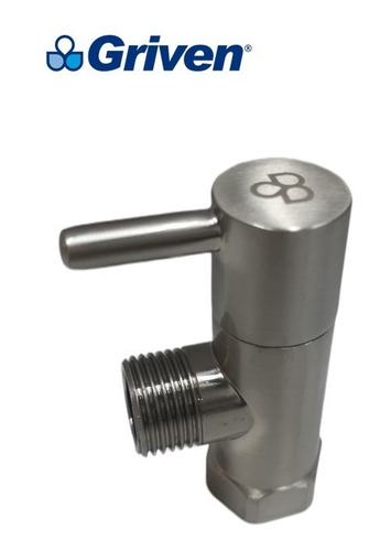 Llave De Arresto 1/2 X 1/2 Satinado Griven / Mayor Y Detal/