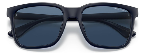 Armani Exchange Gafas De Sol Rectangulares, Ajuste 55 Mm
