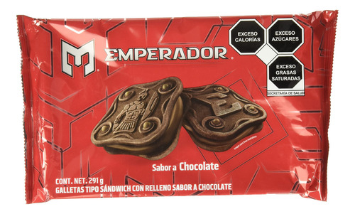 Galletas Emperador Gamesa Sabor Chocolate 291g