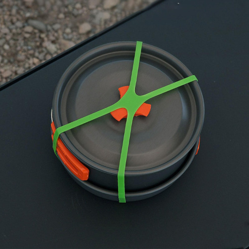 Bandas De Goma De Silicona, Bandas Para Envolver Verde