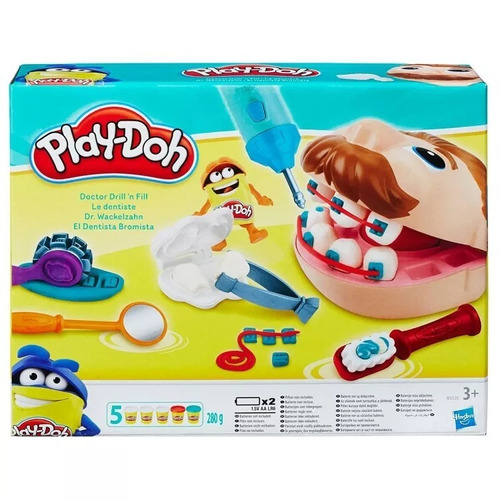 Play-doh Dentista Bromista B5520 Set Masa Hasbro 