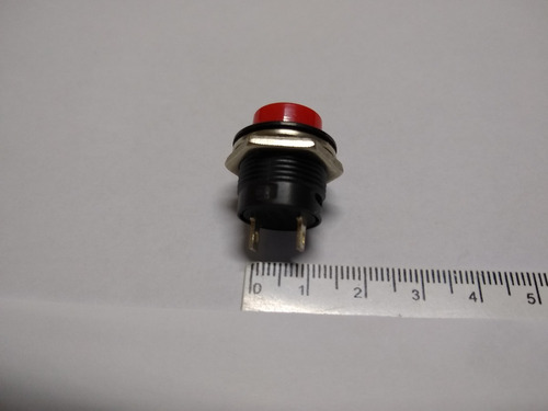 100 Peça - Chave Push Button Tipo Start - Bujão R13-507 Vm