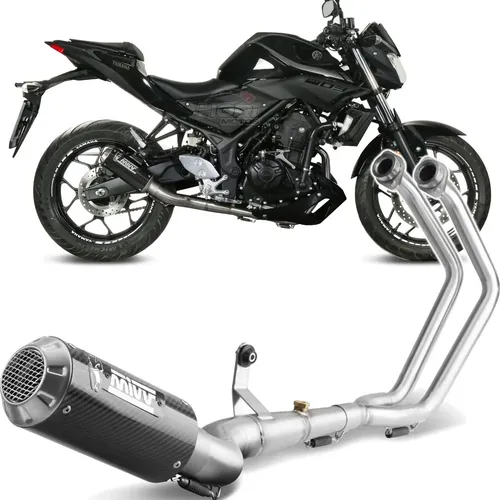 Escapamento Mivv Full Mk3 - Yamaha Mt-03 Mt03 / 2023 2024