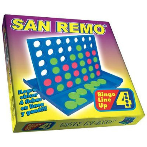 Juego 4 En Linea San Remo Caja
