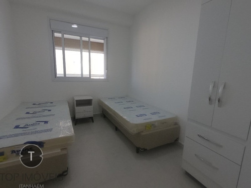 Imagem 18 de 30 de Lindo Apartamento Auto Padrão, Com Vista Para O Mar, Com Dois Dormitórios Sendo Uma Suíte, No Centro Da Cidade. - Ap00073 - 68682009