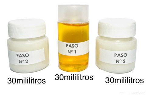 Colorplex 1 Y 2 Venta A Granel 30ml Paso 1 Y 60ml Paso 2