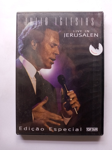 Dvd Julio Iglesias Live In Jerusalen Original