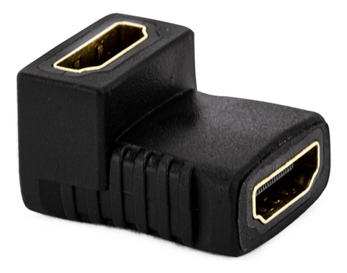 Adaptador Plug Hdmi Femea X Femea 90 Graus