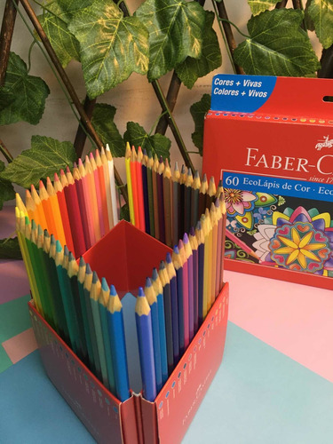 Imagen 2 de 8 de Lápices De 60 Colores Faber Castell