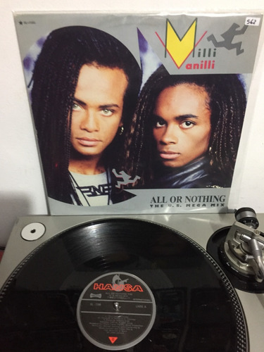 Milli Vanilli - All Or Nothing Megamix - Maxi Single 90s (Usado)