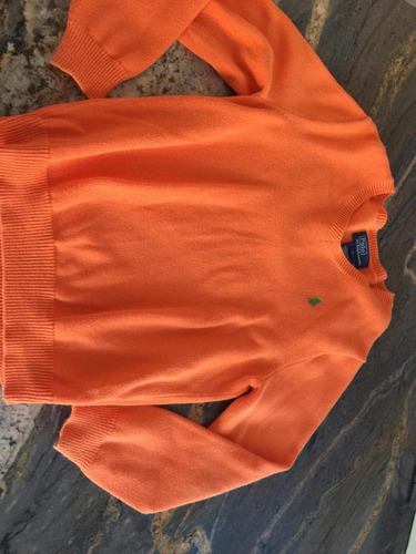 Suéter Nino Polo Naranja Ralph Lauren Talla 7 (20)