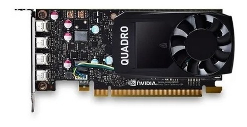 Tarjeta De Video Nvidia Profesional Quadro P600 2gb 128bits