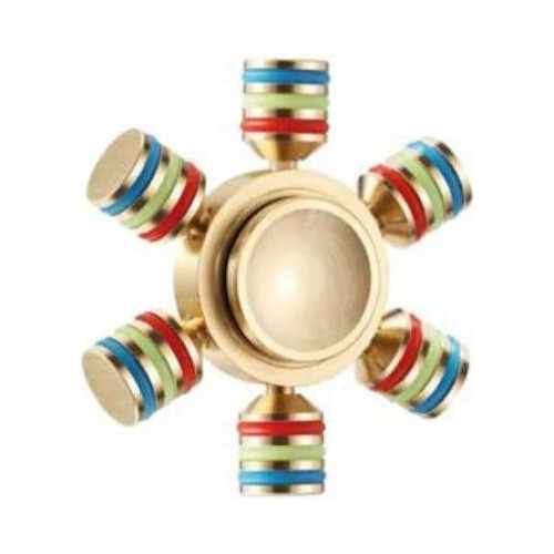 Spinner Anti-stress Metalico Con 6 Puntas