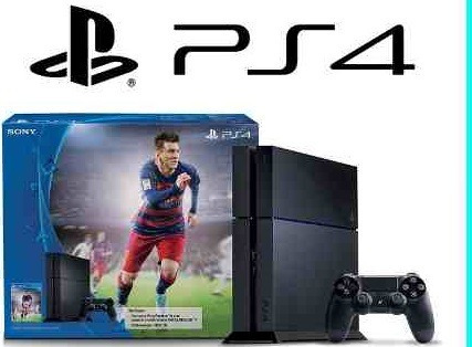 Play Station 4 Ps4 Usado 1 Mando  Fifa 2016 500gb Original