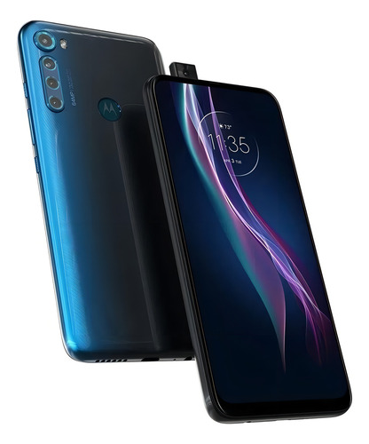 Motorola One Fusion+ 128 GB azul-índigo 4 GB RAM - Excelente (Recondicionado)