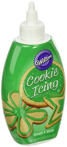 Wilton 704-0143 Cookies Formación De Hielo 9 Oz, Verde