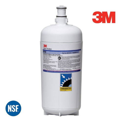 Filtro De Agua 3m Hf40 (repuesto Bev140 Y Share) 15% Descto Color Blanco Blanco