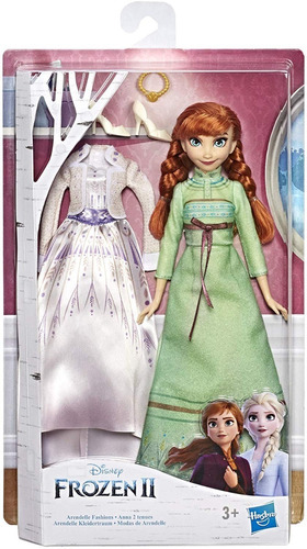 Frozen 2 Muñeca Anna Fashion Vestido Extra Juguete Cuotas