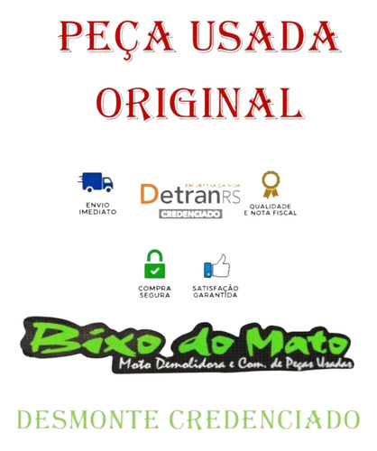 Rabeta Lado Esquerdo Kasinski Comet 150 C/avaria 1 Pi Origin (Usado)