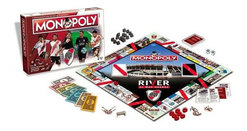 Monopoly River Plate Juego De Mesa  20002 